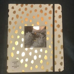 Kate Spade large gold dot agenda planner